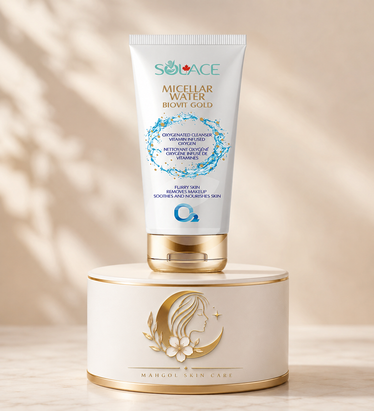 میسلار واتر سولس مدل Biovit Gold حجم 200 میلی لیتر
