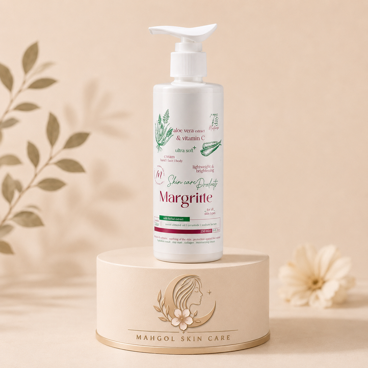 کرم مرطوب کننده و آبرسان مارگریت مدل آلوئه ورا حجم 250 میلی لیتر