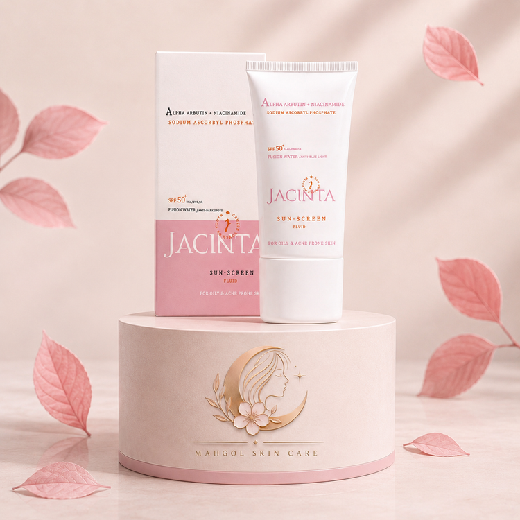 فلوئید ضد آفتاب روشن کننده پوست چرب ژاکینتا Jacinta